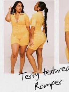 WAYDAMIN Terry Fur Body Suit